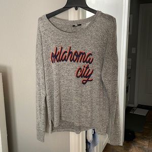 OKC thunder long sleeve